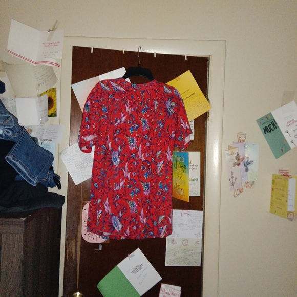 MAEVE by Anthropologie floral Henley - Picture 6 of 7